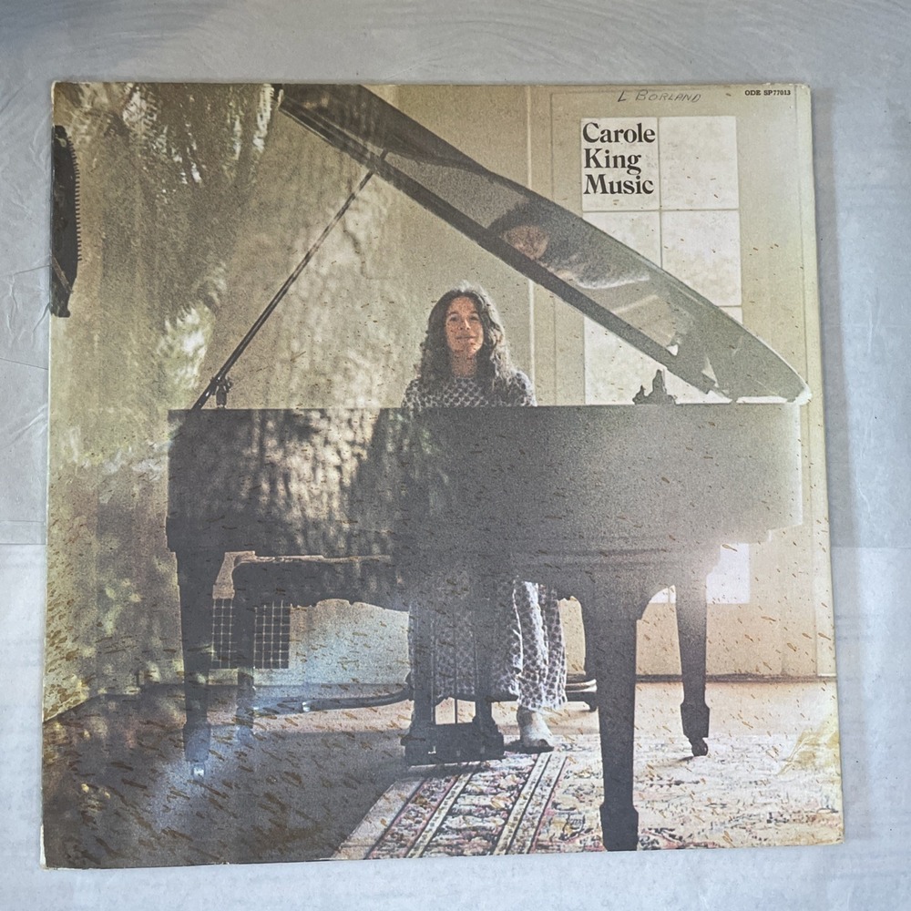 CAROLE KING "MUSIC"‎ Vinyl LP, ODE RECORDS STEREO SP-77013, 1971 Gatefold.